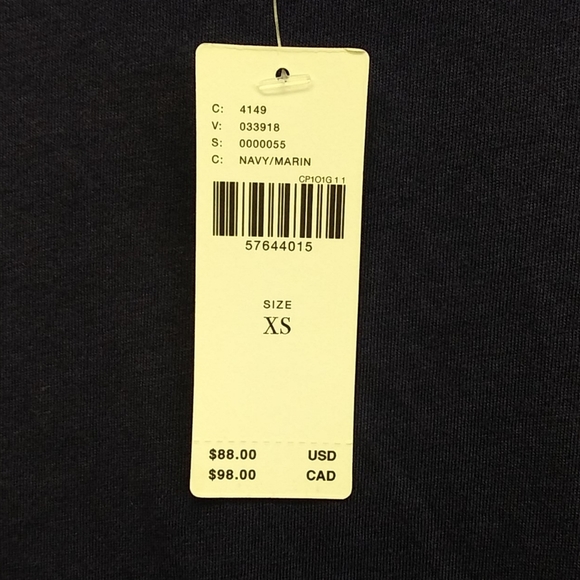 NWT Anthropologie Saturday Sunday Navy Dress - Picture 7 of 12